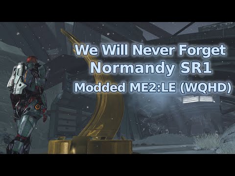#LoSI S04E06 &quot;Unforgotten&quot; - Shepard sets up a monument at the SSV Normandy crash site. (ME2LE WQHD)